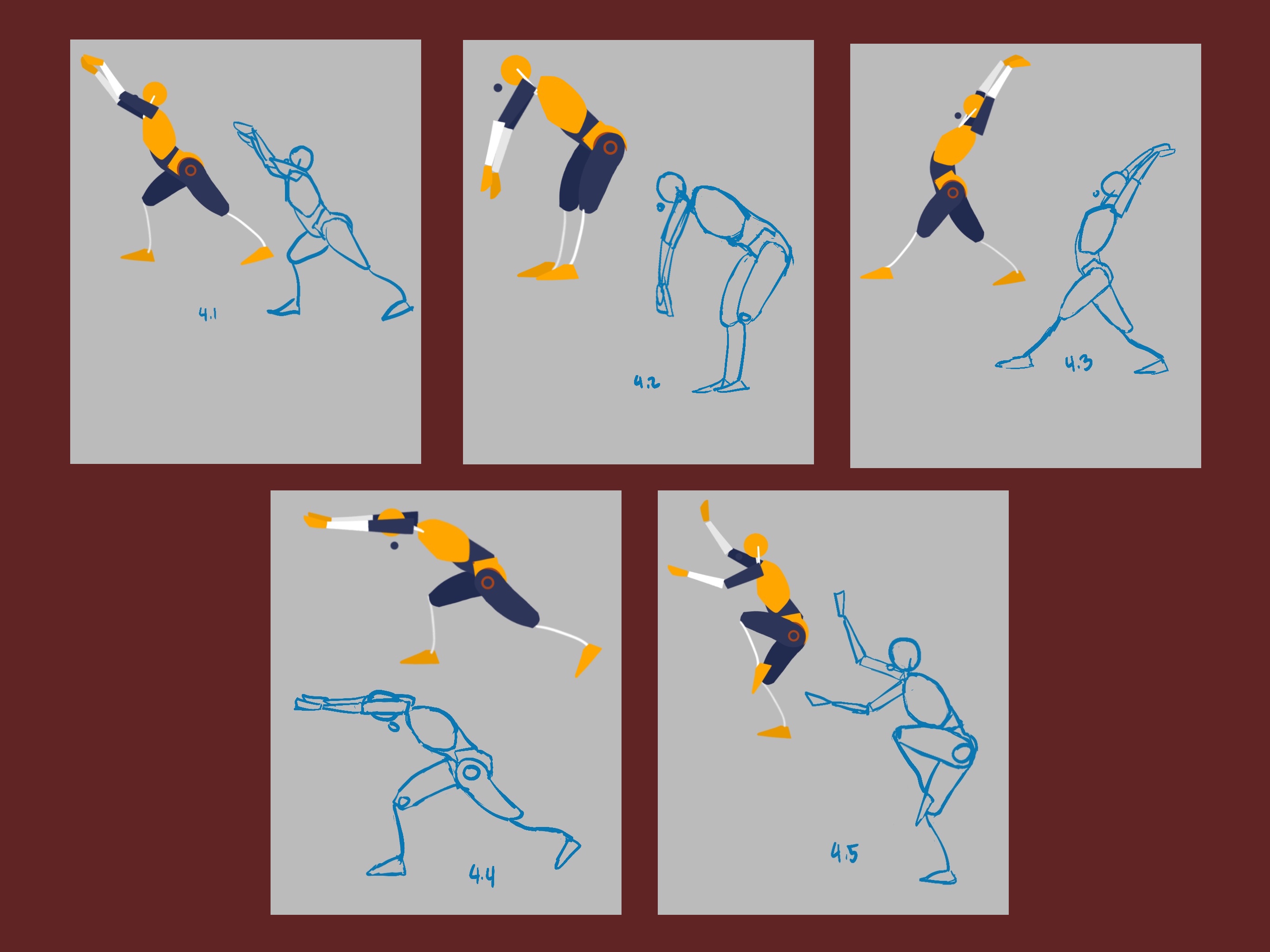 Day 4 poses