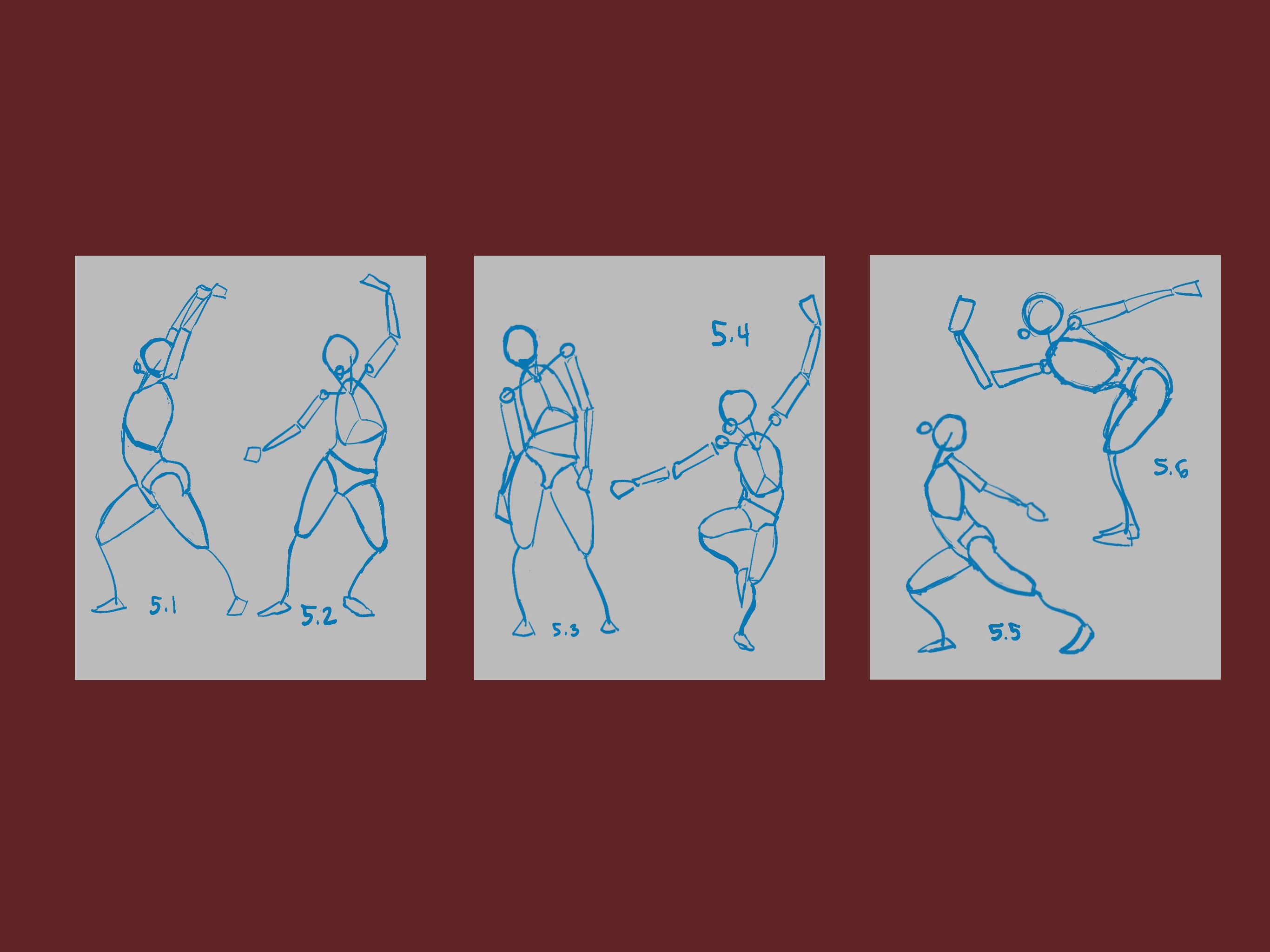 Day 5 poses