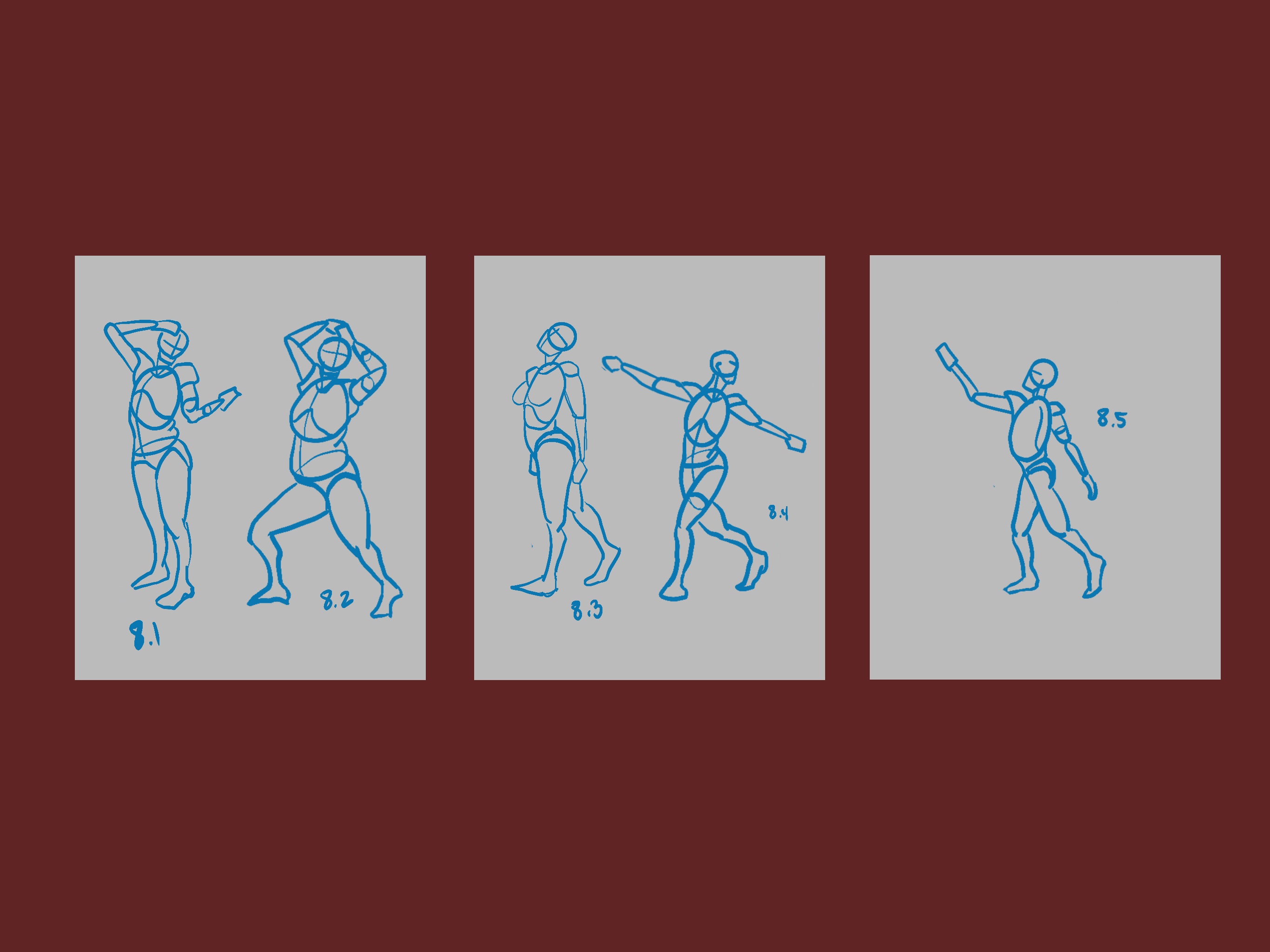 Day 8 poses